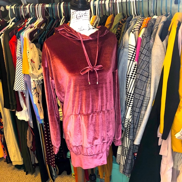 NUDE Dresses & Skirts - Suede Dress (Color: Tapestry)